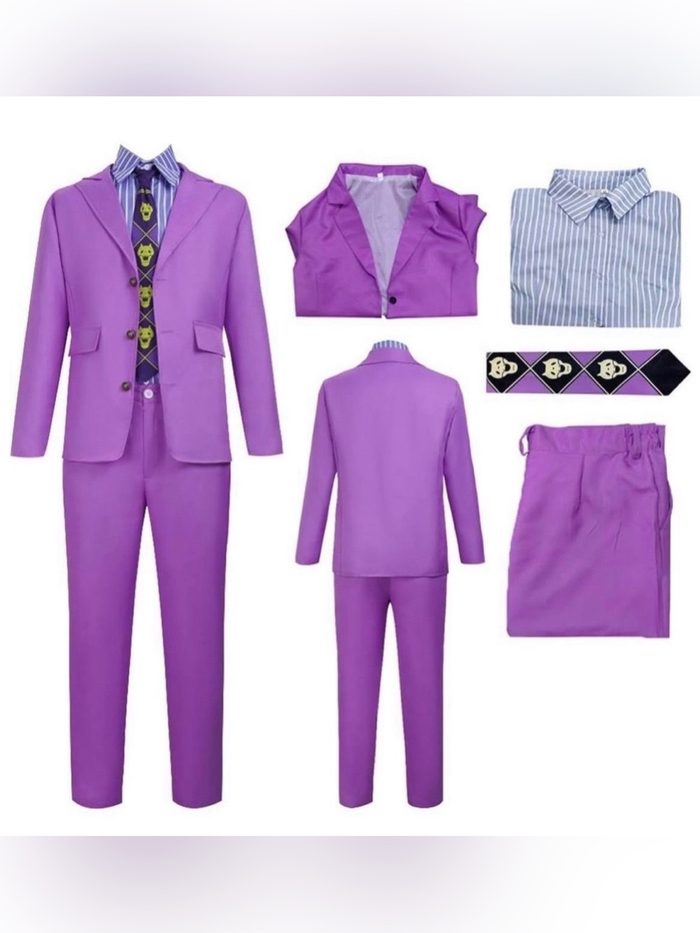 Anime Cosplay Costume Outfit Uniform Suit
Halloween Full Set Party Suit Adult L